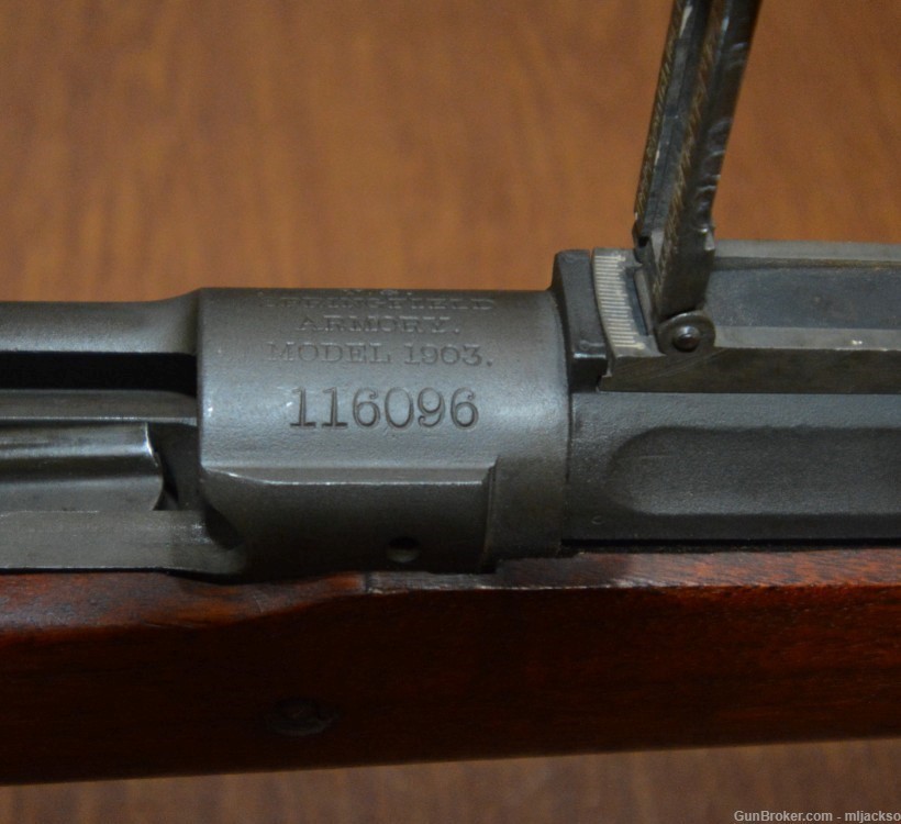 Springfield Model 1903, Early Mfg., Case-Hardened Receiver!-img-11