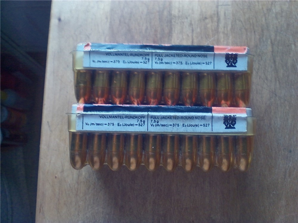 Vintage 9mm Steyr Hintenberger fmj ammo-2 full boxes-100 rds.-img-3