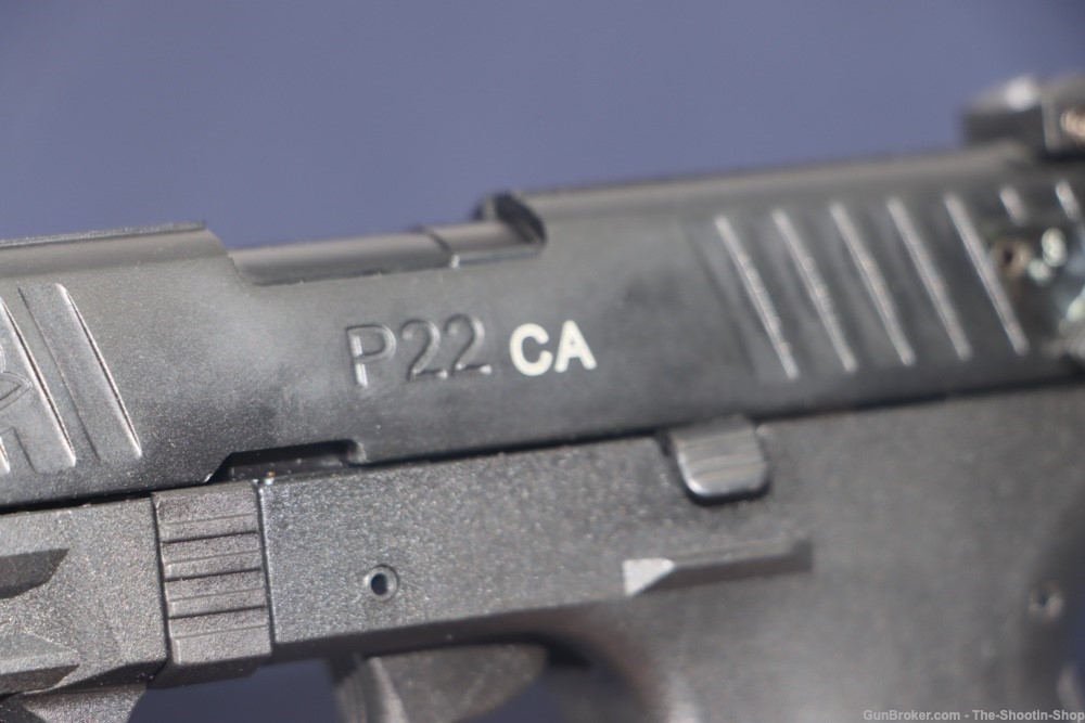 Walther Model P22 CA Target Pistol 22LR 10RD Semi Auto 5" P-22 22 NR-img-12