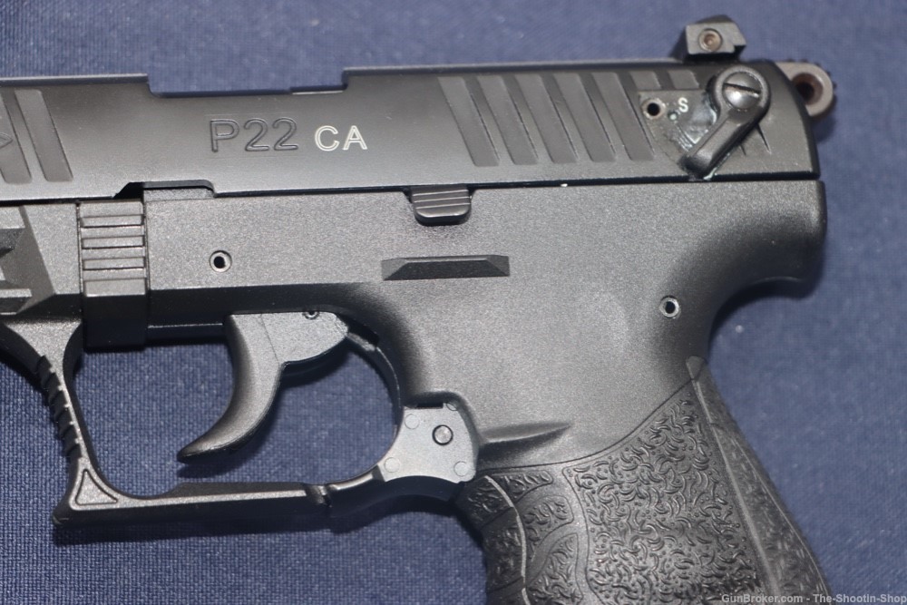 Walther Model P22 CA Target Pistol 22LR 10RD Semi Auto 5" P-22 22 NR-img-7