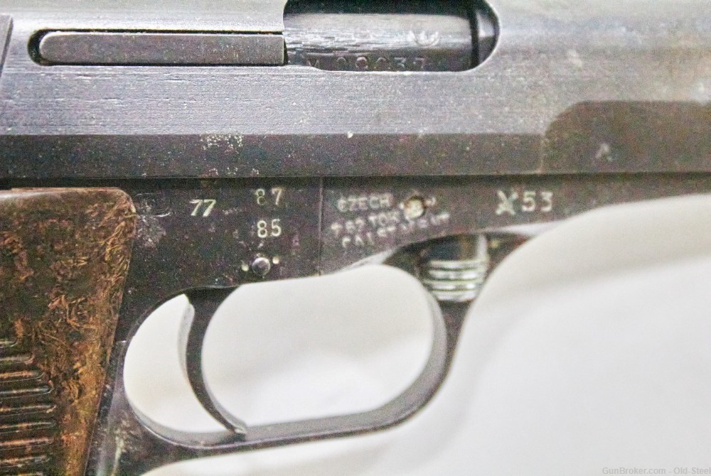  Czech CZ 52 7.62 Tokarev C&R Cold War Pistol Comes W/ Original Holster.-img-19