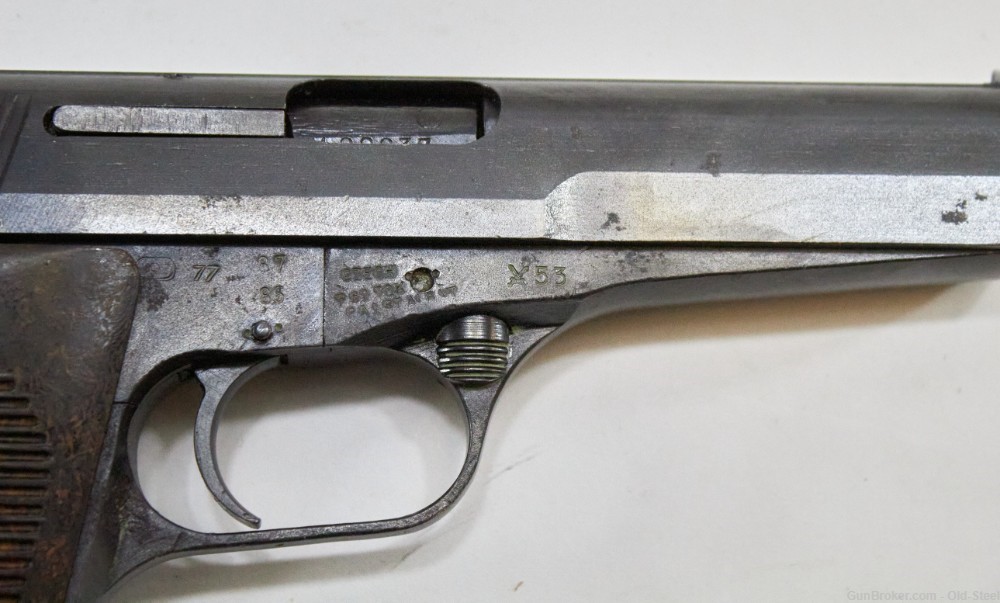  Czech CZ 52 7.62 Tokarev C&R Cold War Pistol Comes W/ Original Holster.-img-13