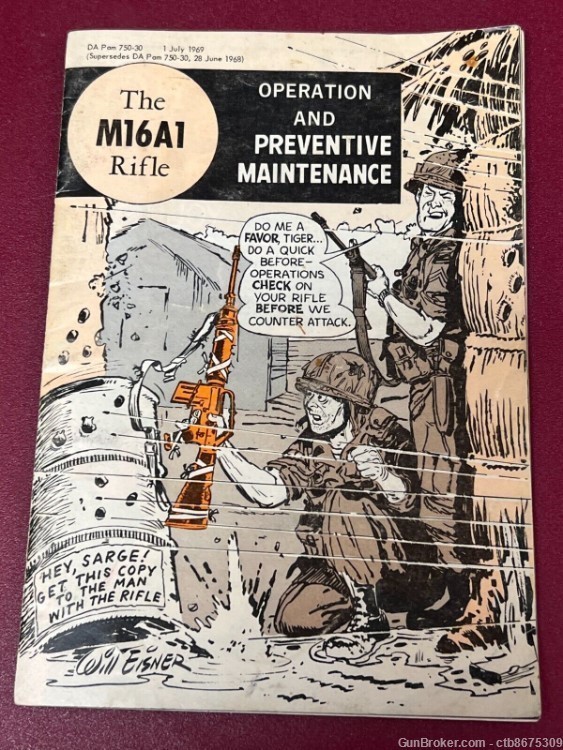 M16A1 Rifle Operation and Preventive Maintenance Comics -img-1