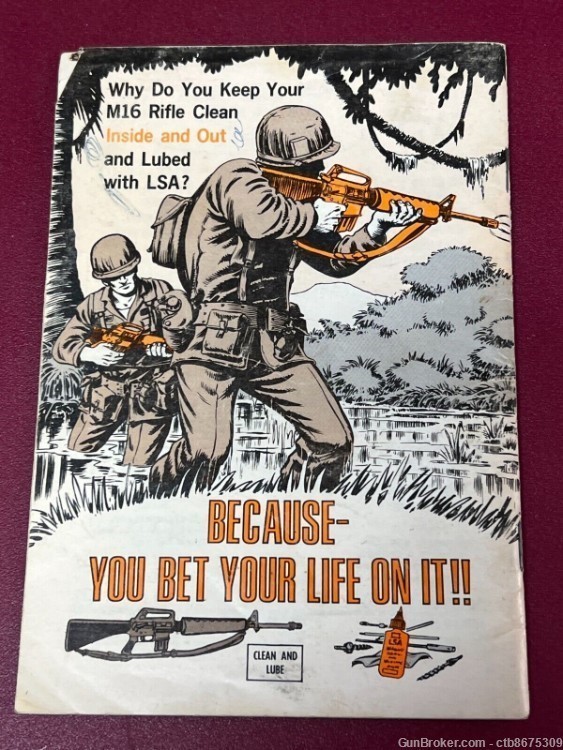 M16A1 Rifle Operation and Preventive Maintenance Comics -img-0