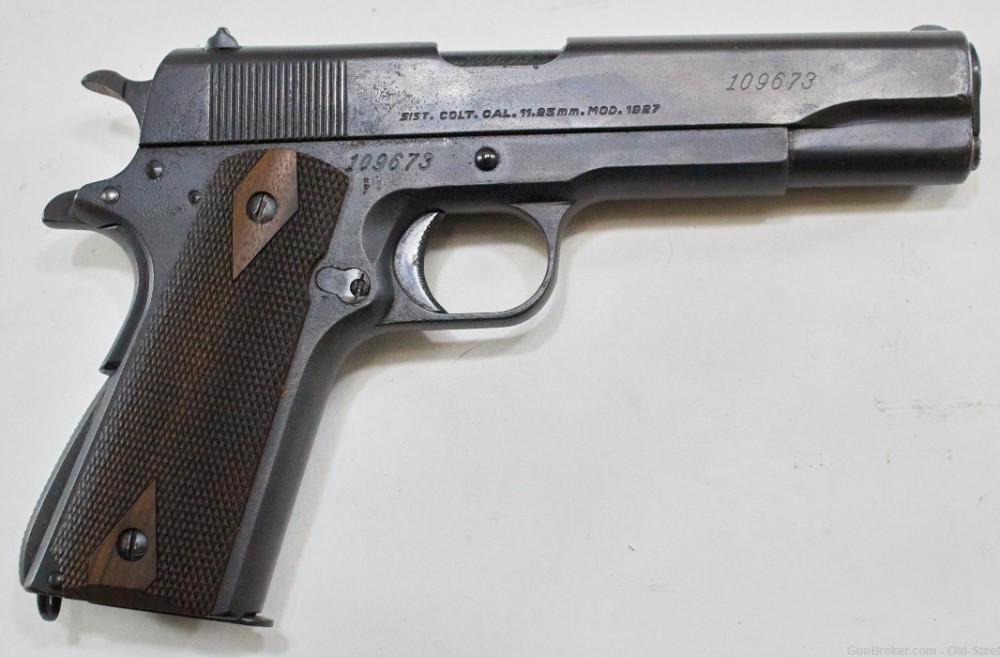  Boxed Pair of Colt Sistema 1927 1911 Pistols 45 ACP / 22LR C&R Argentine-img-14