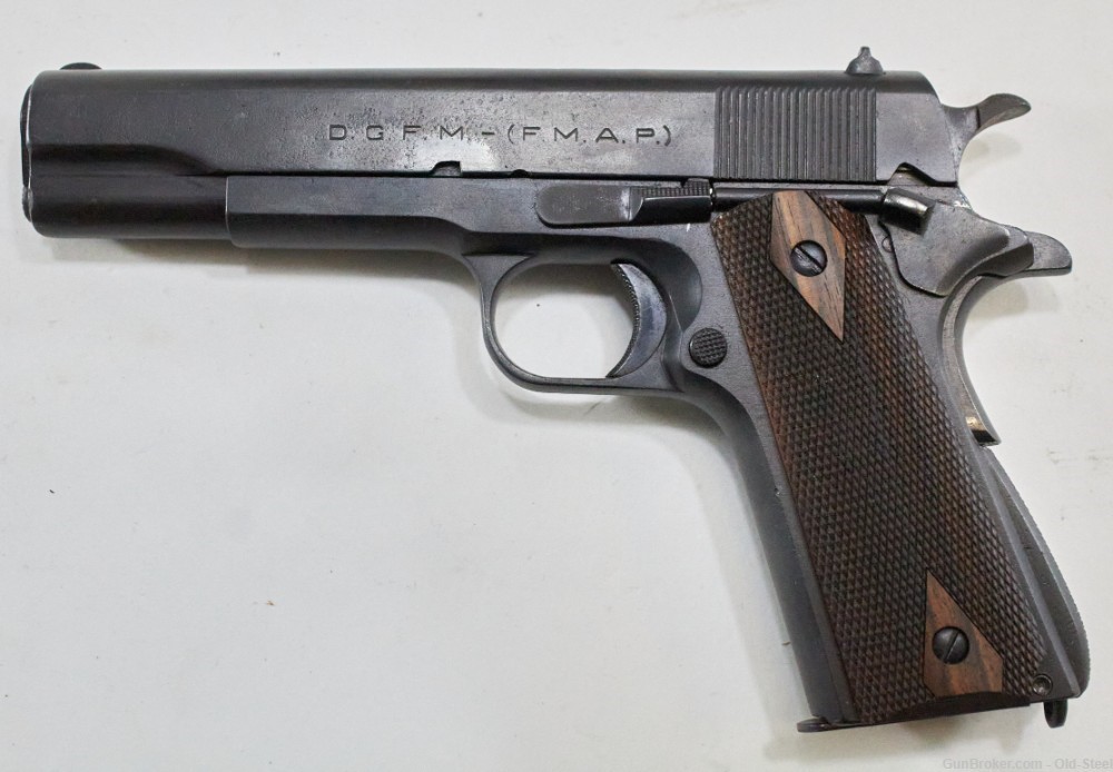 Boxed Pair of Colt Sistema 1927 1911 Pistols 45 ACP / 22LR C&R Argentine-img-8