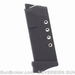 Glock 43 Magazine 6rd 9mm NEW PRO MAG-img-0