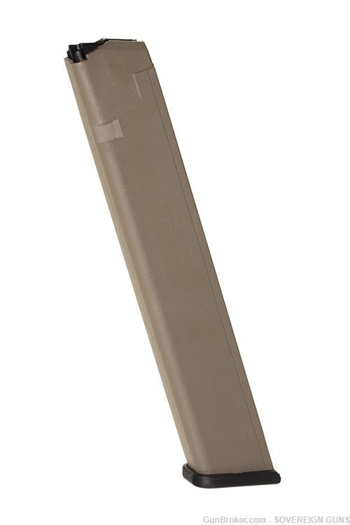 32rd 9mm Extended Magazine For Glock FDE PRO MAG-img-0