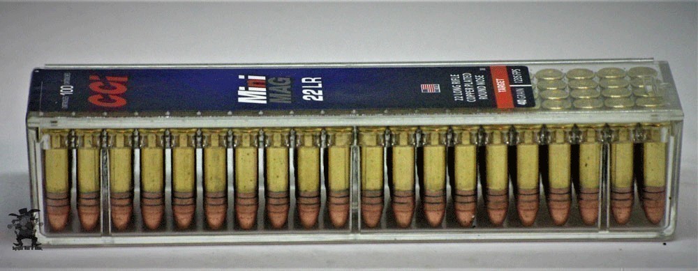 22 LR CCI Mini-Mag Target RN Long Rifle 22LR 40 grain RN 100 Rounds-img-2