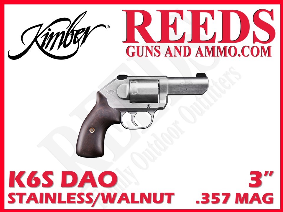Kimber K6S Stainless DAO 357 Mag 3in 6 Shot 3400011-img-0