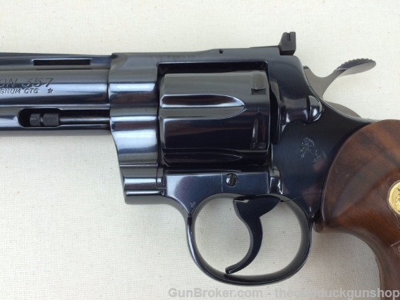 Colt Python 357 Mag Texans War On Drugs Committee-img-4