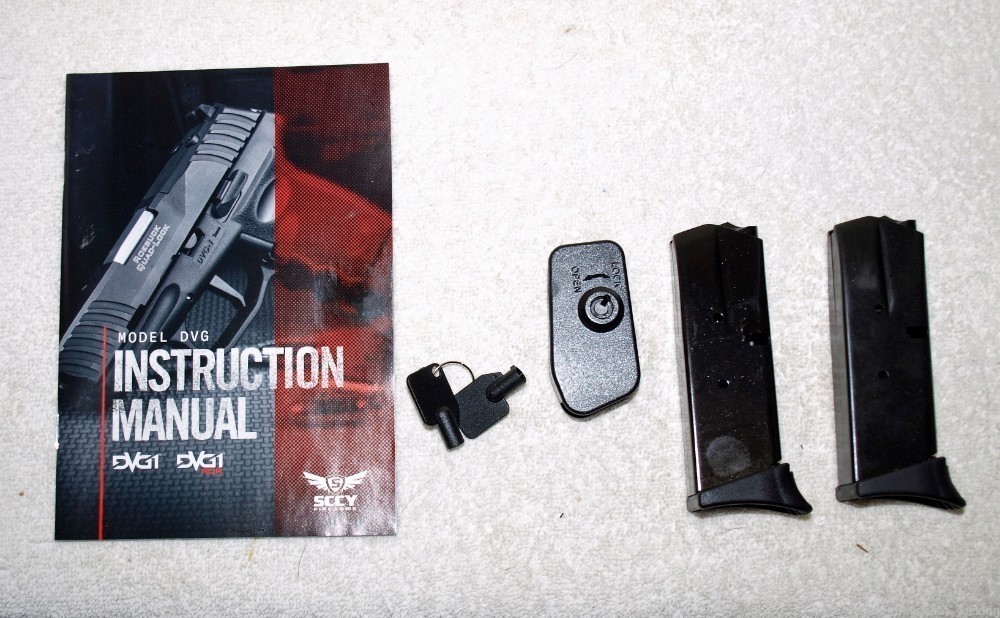 SCCY Model DVG-1-TTOR 9MM Two 10 Rd Mags-img-3