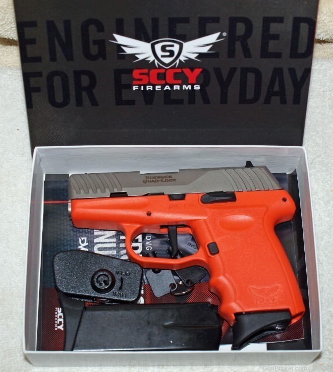 SCCY Model DVG-1-TTOR 9MM Two 10 Rd Mags-img-0