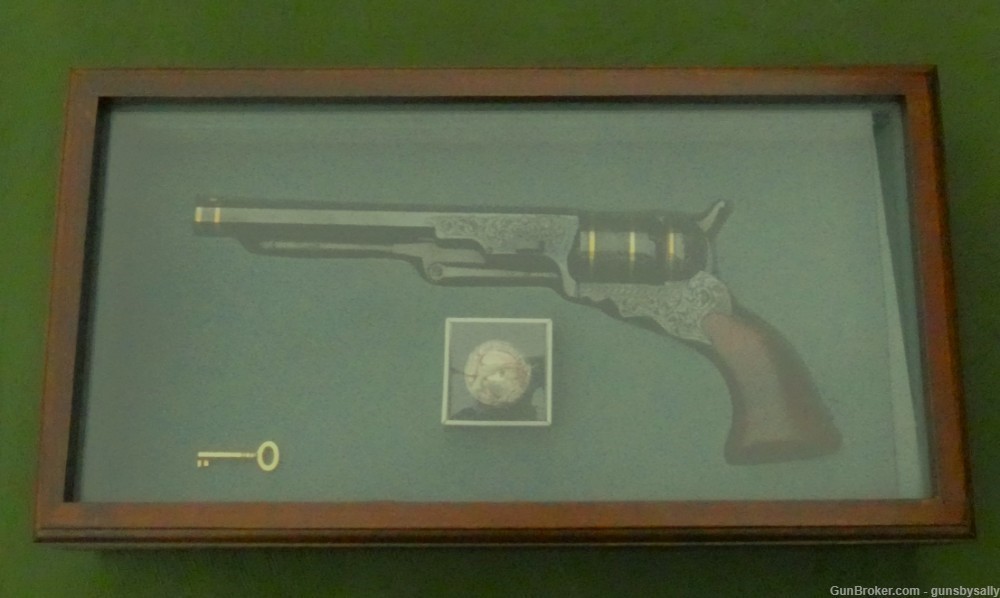 Fabulous Cased & Engraved Colt Paterson Number 5 Belt Pistol-img-2
