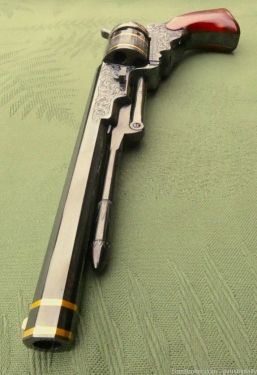Fabulous Cased & Engraved Colt Paterson Number 5 Belt Pistol-img-14