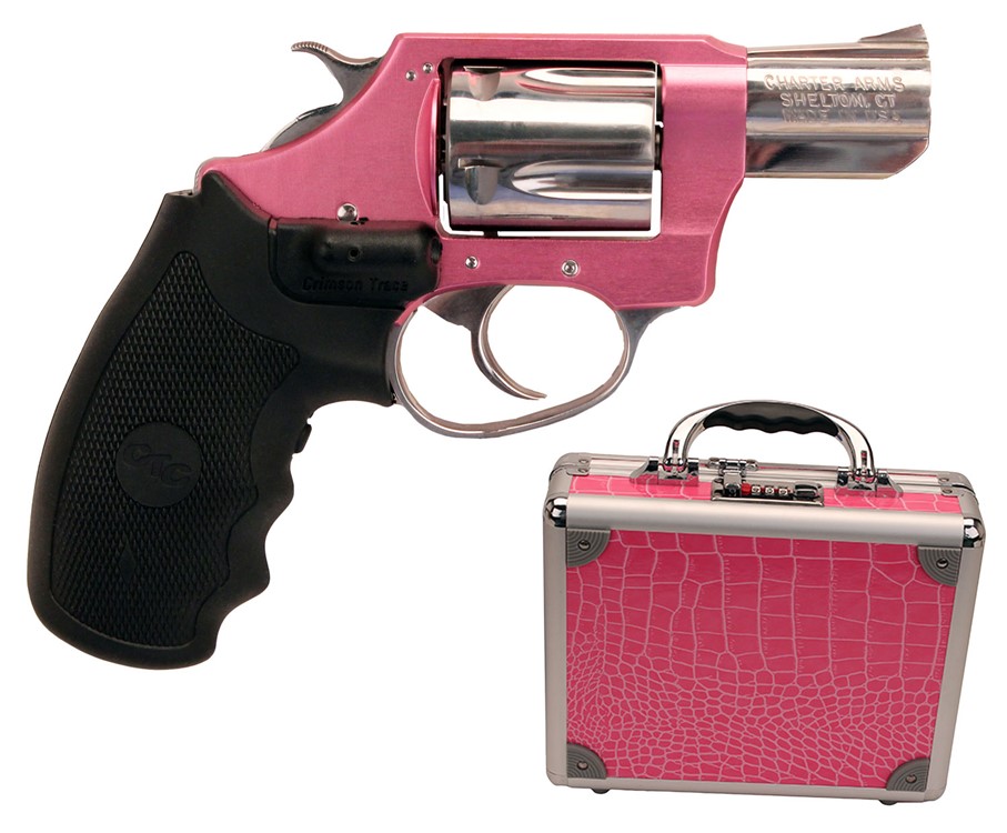 Charter Arms Undercover Lite Chic Lady 38 Special Revolver 2 5+1 w/Crimson -img-0