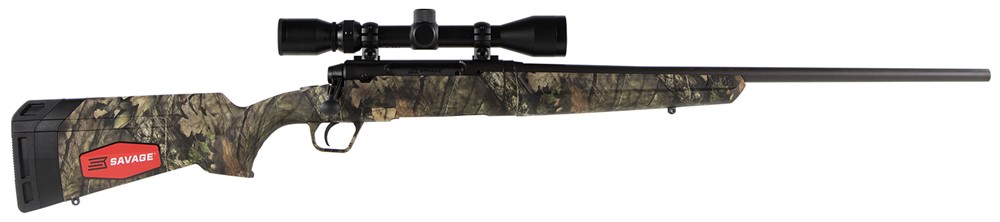 Savage Axis XP 25-06 Rem. Rifle 22 Mossy Oak Break-Up Country w/Weaver 3-9x-img-0