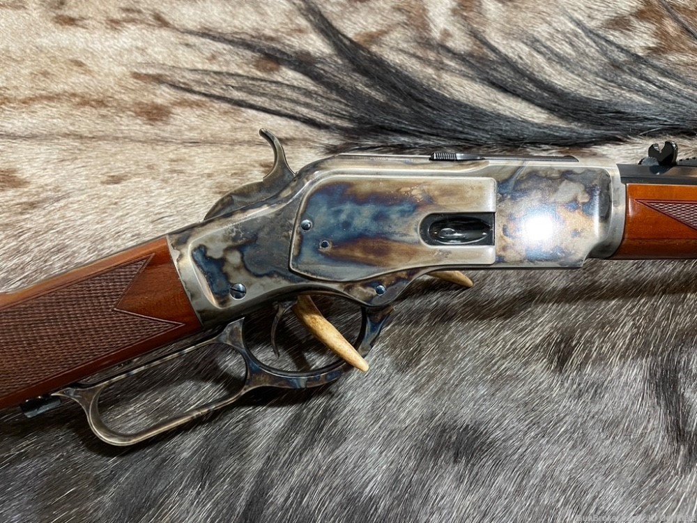 NEW 1873 WINCHESTER SPORTING RIFLE 357 MAG 38 SPECIAL 18" UBERTI CIMARRON-img-0