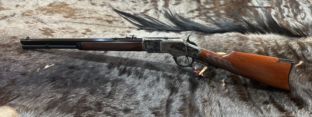 NEW 1873 WINCHESTER SPORTING RIFLE 357 MAG 38 SPECIAL 18" UBERTI CIMARRON-img-2