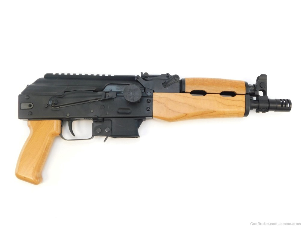 Kalashnikov USA KP-9AW 9mm Luger 9.25" Amber Wood -img-1