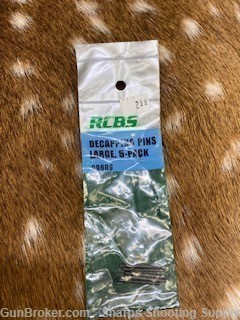 New RCBS large decapping pins 5 pack-img-0
