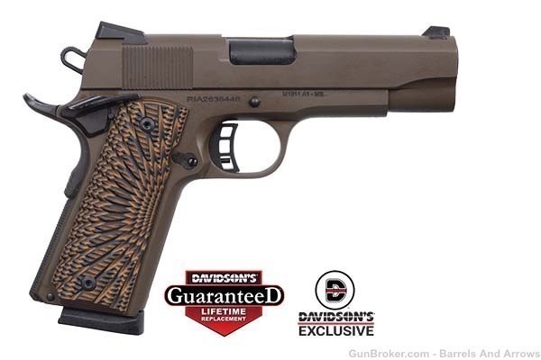 ARMSCOR M1911-A1 ROCK MID-SIZE 45 AUTO 4.25'' Patriot Brown-img-0