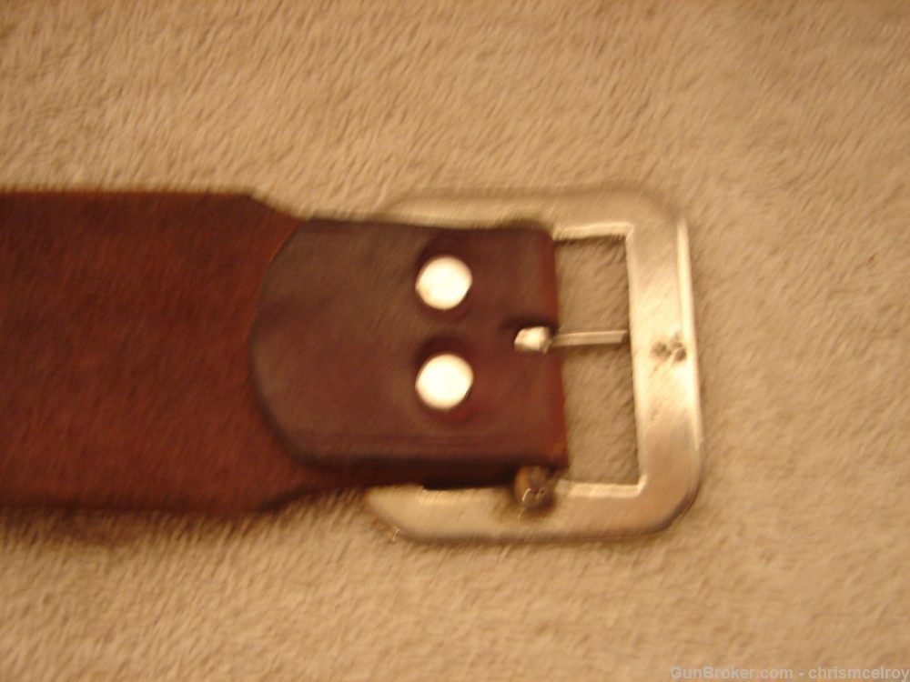 S&W N FRAME HOLSTER BY SAFARILAND AND LAWRENCE GUN BELT RIGHT HANDED 6" BAR-img-12