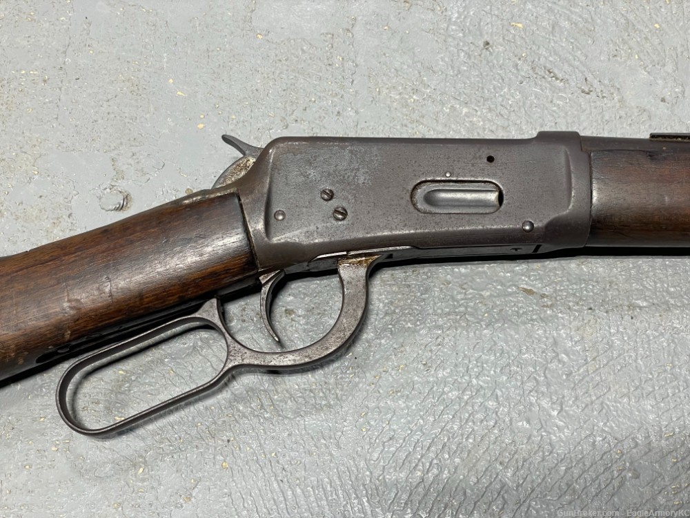 Winchester Model 1894 Saddle Ring Carbine 30 WC MFG1913 Buy Now, No CC Fees-img-2