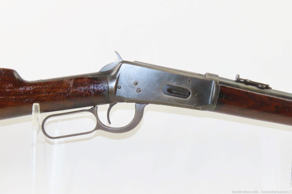c1901 WINCHESTER M1894 Lever Action .38-55 WCF C&R Saddle Ring CARBINE   -img-16
