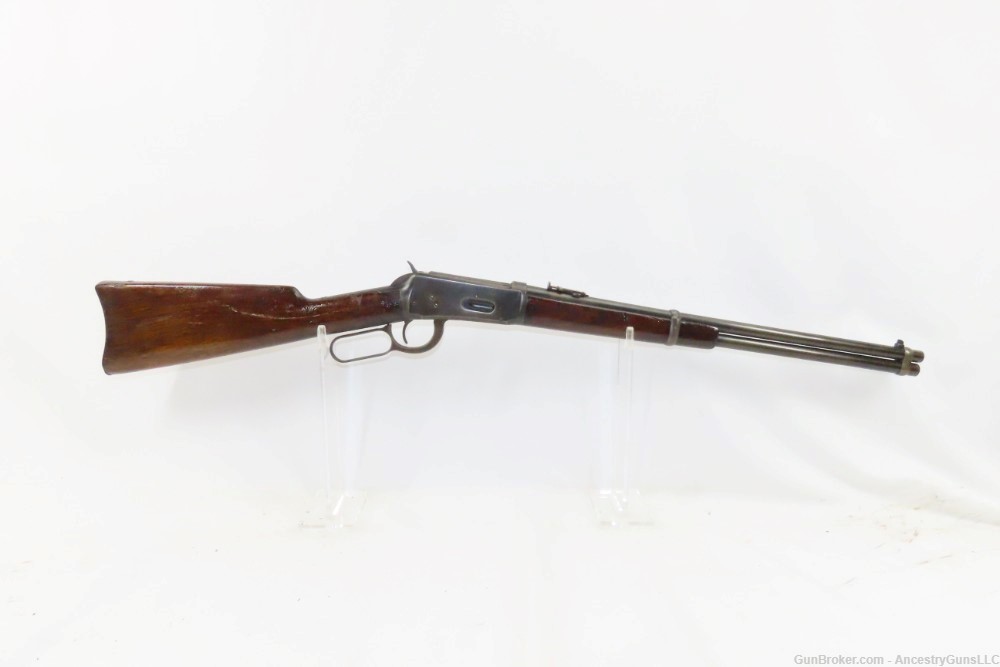 c1901 WINCHESTER M1894 Lever Action .38-55 WCF C&R Saddle Ring CARBINE   -img-14
