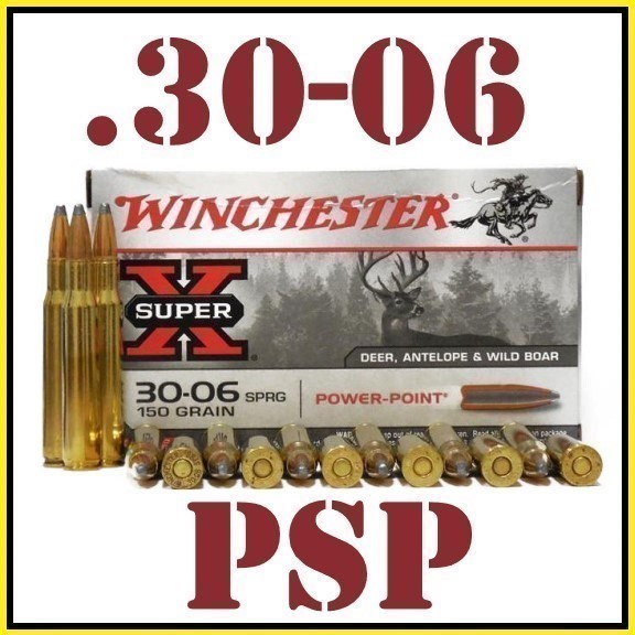 20rds Winchester Super X™ .30-06 Win 150gr Power-Point JSP X30061 FAST SHIP-img-0