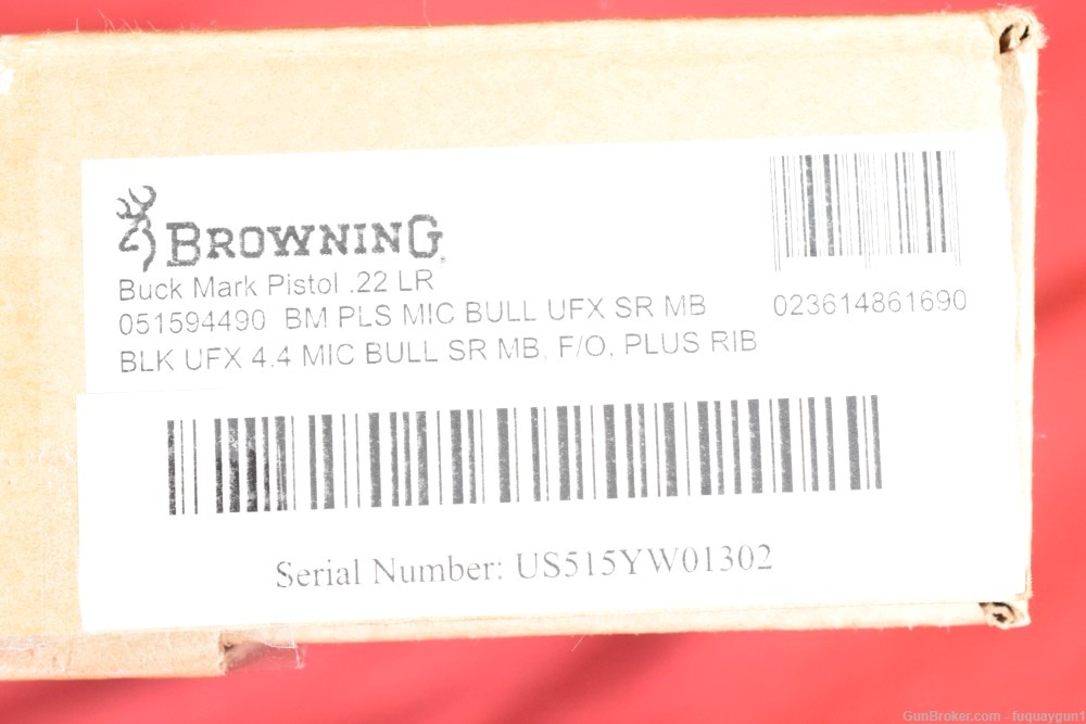 Browning Buck Mark Plus Micro Bull 22LR 4.4" Threaded Barrel Buckmark-img-9