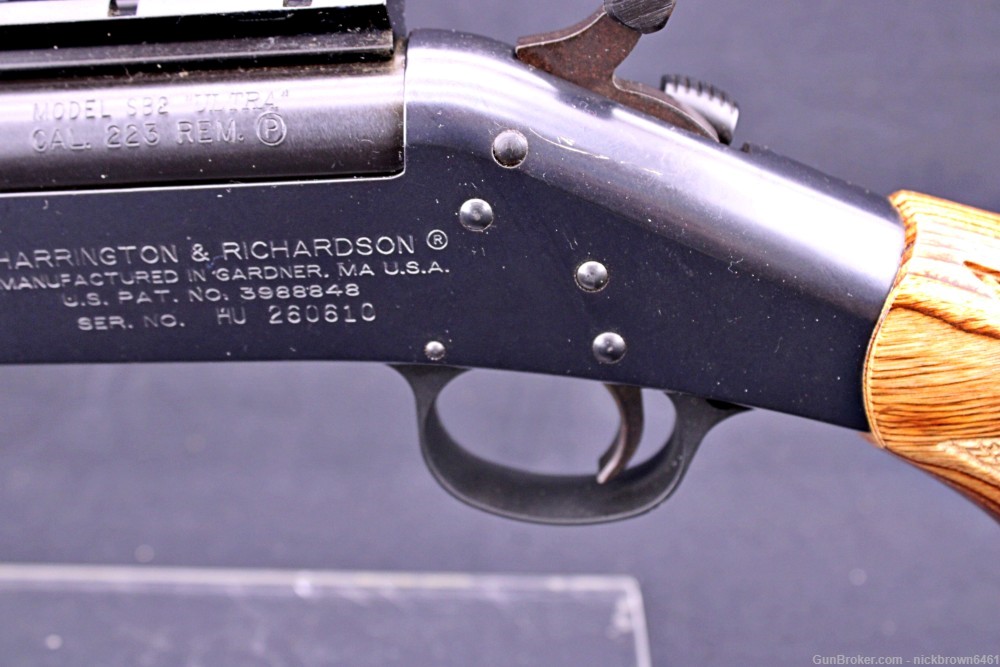 HARRINGTON & RICHARDSON 1871 SB2 ULTRA 223 REM 22" BBL SINGLE SHOT-img-16