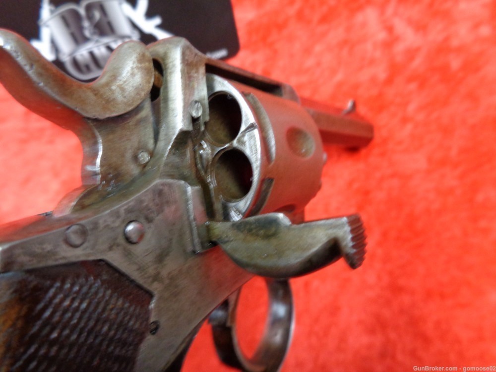 German Double Action Revolver Reichsrevolver Bulldog style ANTIQUE WE TRADE-img-15
