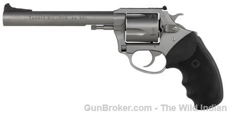 Charter Arms 74460 Bulldog Target 44 S&W Spl 5rd 6" Stainless Steel Barrel,-img-1