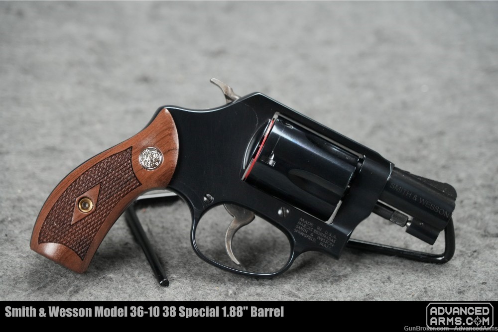 Smith & Wesson Model 36-10 38 Special 1.88" Barrel-img-1