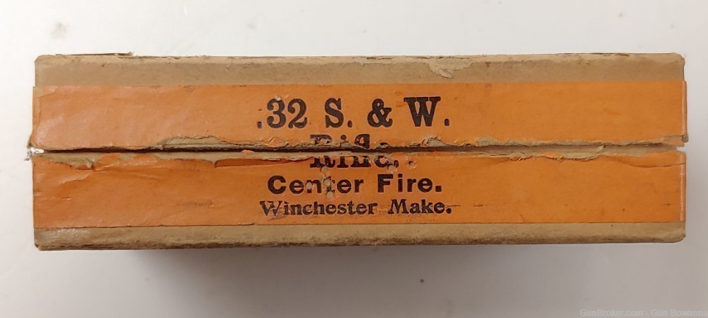 Winchester 32S&W 32 S&W Smith Wesson circa 1911 partial box 19rds - Vintage-img-4