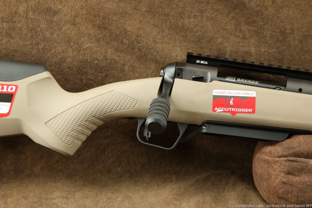Savage Model 110 Tactical Desert 6mm Creedmoor 26” Bolt Action Rifle-img-4