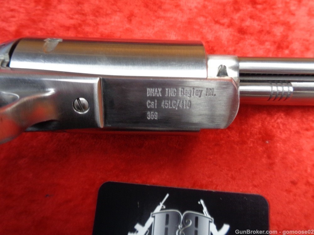 RARE DMAX Sidewinder 45 Colt 410 Gauge BFR Revolver Stainless I TRADE & BUY-img-9