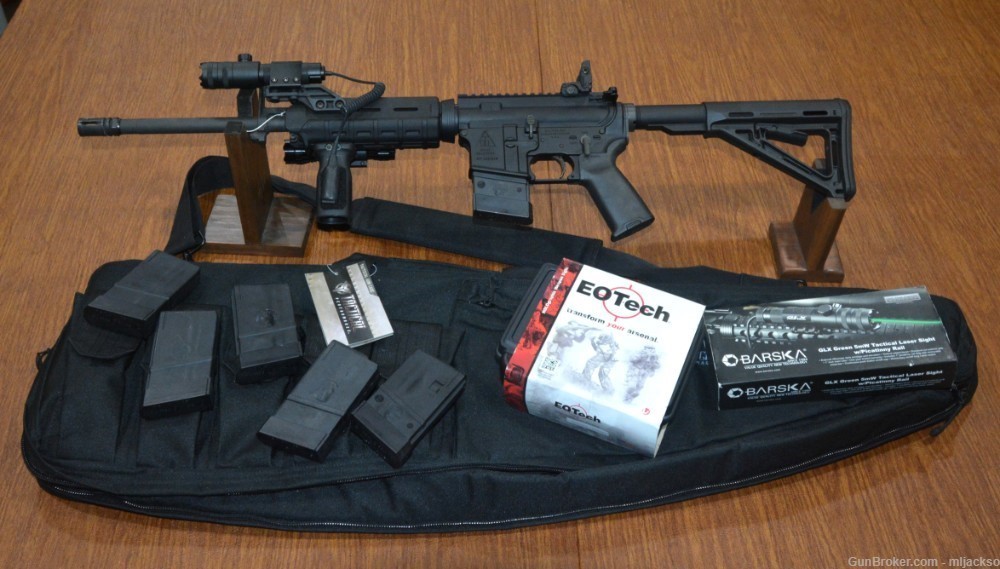 Delton AR-15, Custom, Magpul, Eotech, 6 Mags, Much More!-img-5