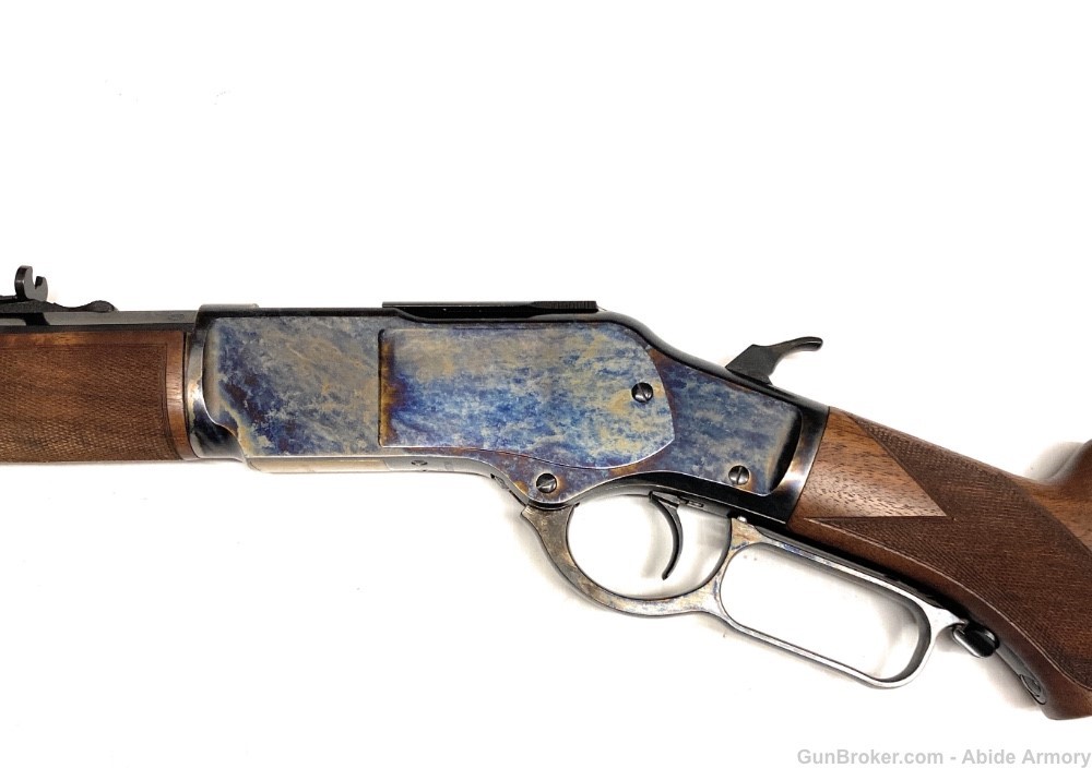Winchester 1873 Deluxe 45 Long Colt Grade V/VI Wood SERIAL #2-img-7