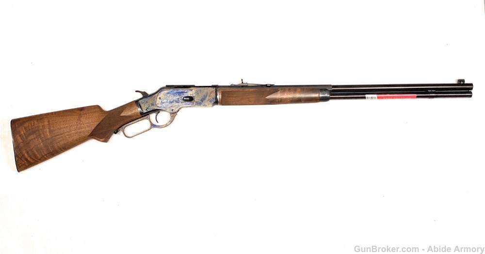 Winchester 1873 Deluxe 45 Long Colt Grade V/VI Wood SERIAL #2-img-1