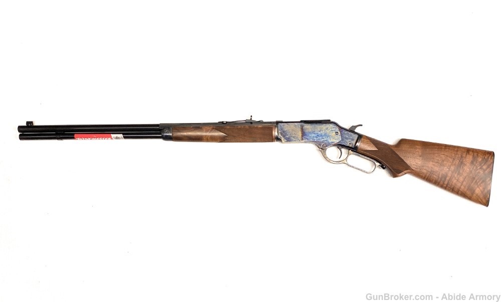 Winchester 1873 Deluxe 45 Long Colt Grade V/VI Wood SERIAL #2-img-5