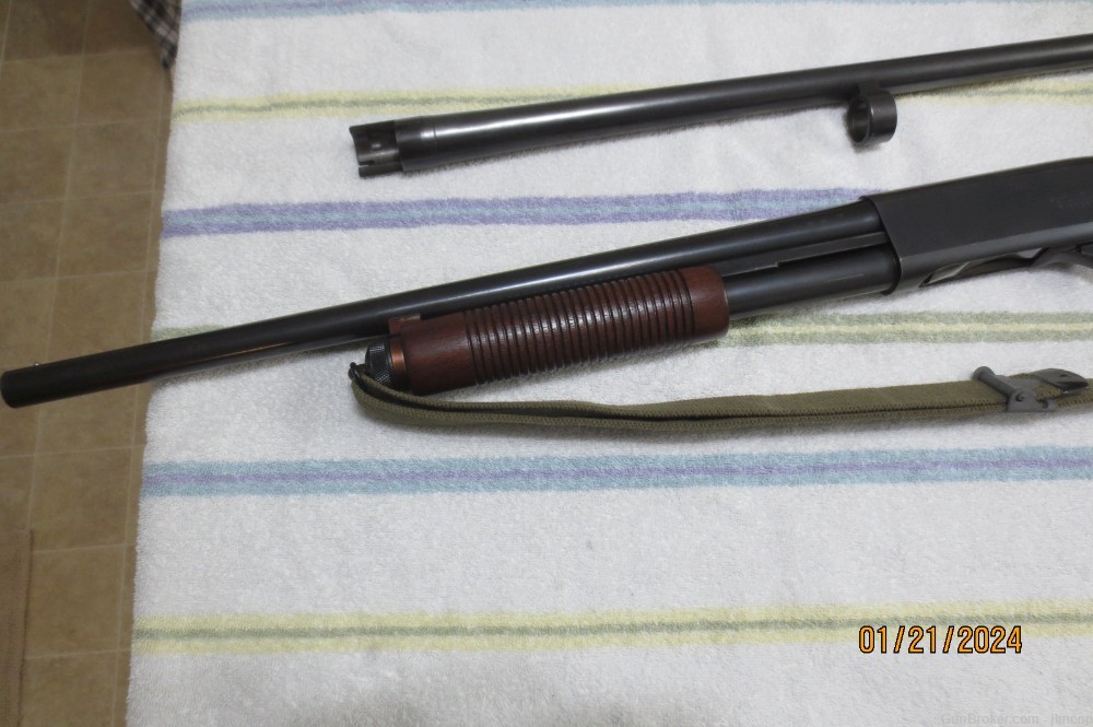 Remington 870 Wingmaster 12Ga 2 Brls 20"Riot CYL & 28" Mod 1955 made C&R OK-img-8