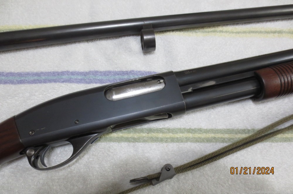Remington 870 Wingmaster 12Ga 2 Brls 20"Riot CYL & 28" Mod 1955 made C&R OK-img-2