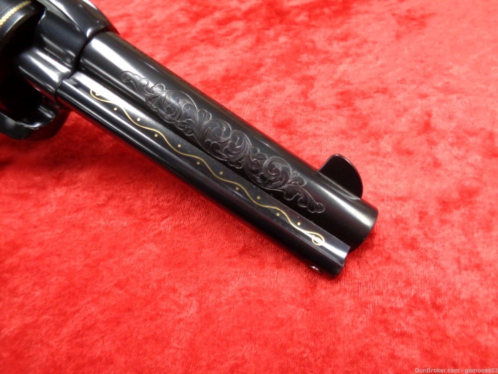 Colt John Wayne SAA Single Action Army Engraved Ivory Grips Case 45 I TRADE-img-5