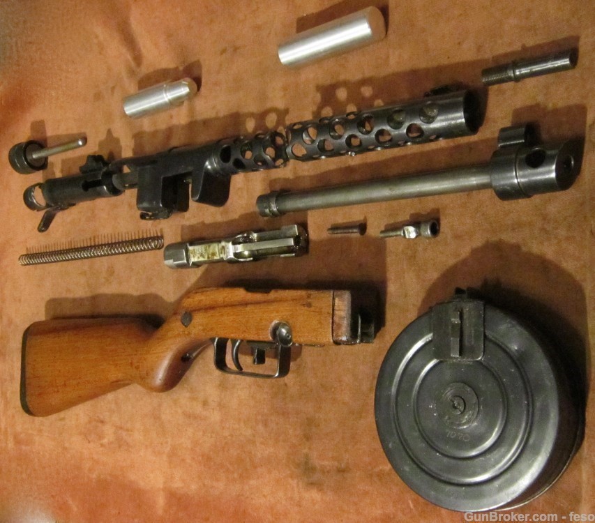 Yugo M-49/57 parts kit w/orig.30 Tok OR 9mm BARREL & 35rd STICK or72rd DRUM-img-10