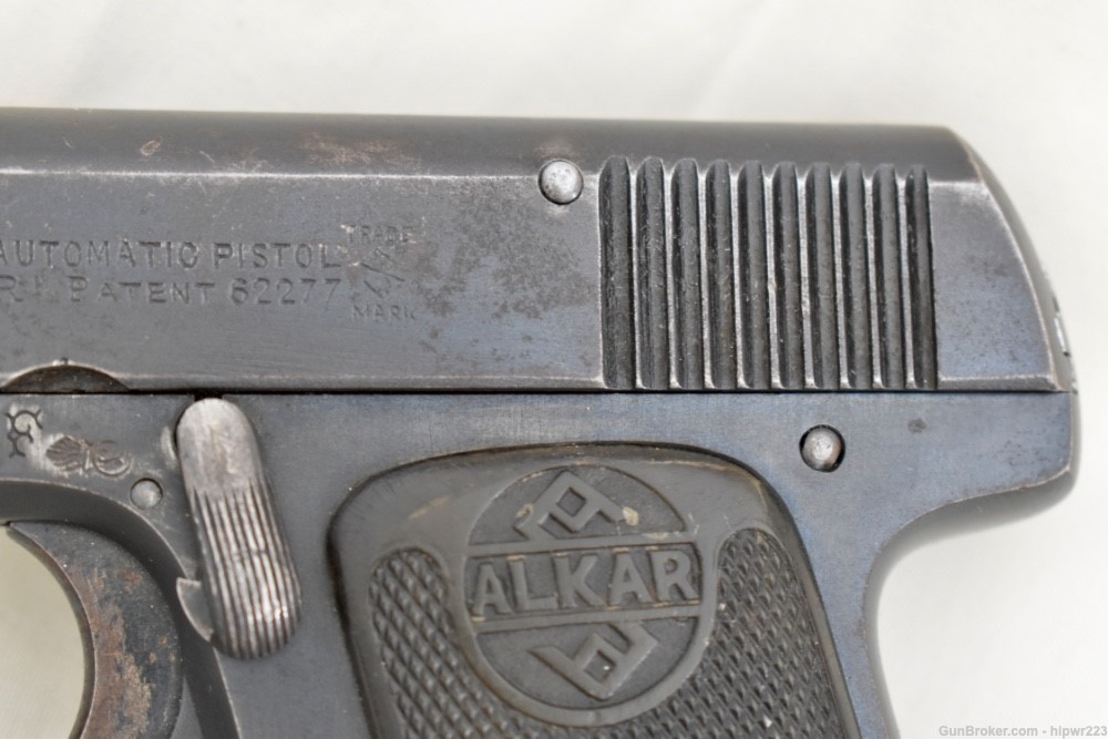 Spanish Alkar .32 ACP pocket pistol "Standard Automatic" C&R OK-img-21