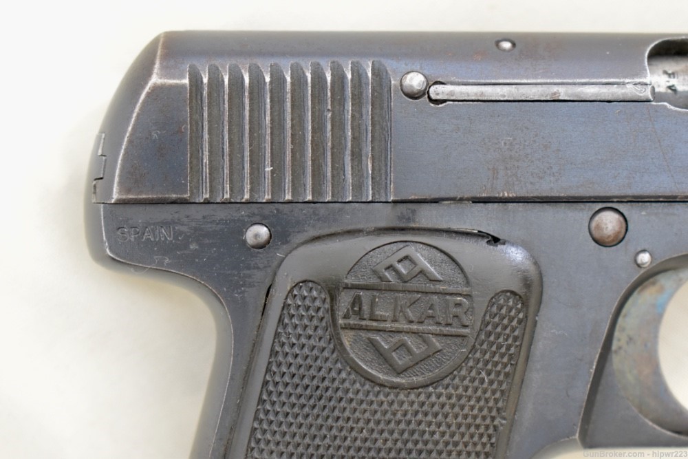 Spanish Alkar .32 ACP pocket pistol "Standard Automatic" C&R OK-img-1