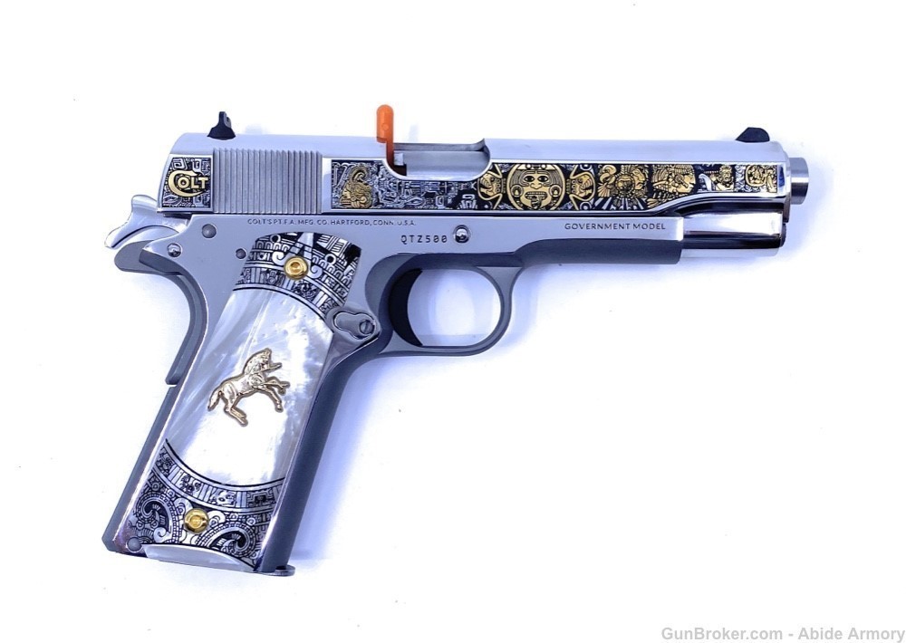 Colt 1911 38 Super TALO Aztec Empire #500/500 The Last One Ever Made! NIB!-img-1